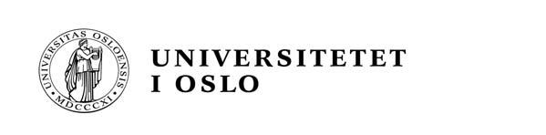 Universitetet i Oslo Universitetet i Oslo inkludert Tøyenfondet og