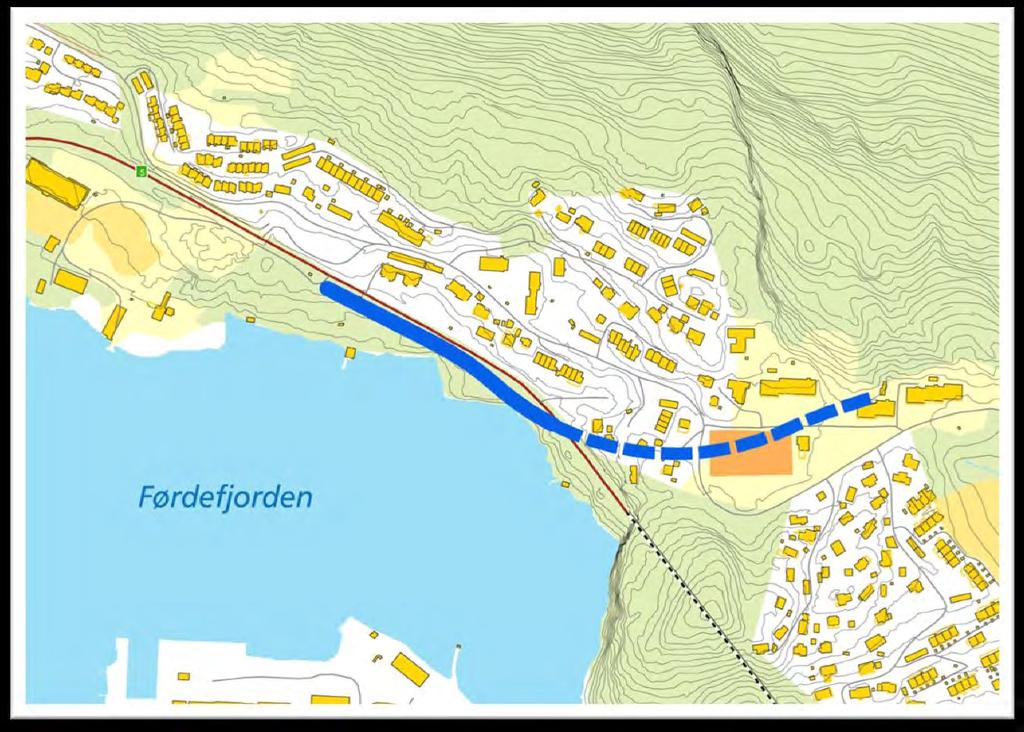 Ny tunnel vil ligg tett inntil bustadområde men på eit lågare nivå. Det kan vera vanskeleg å få plass til tilkopling til gamlevegen (Klettatunnelen). Veg og kryss vil liggje svært nær bustader.