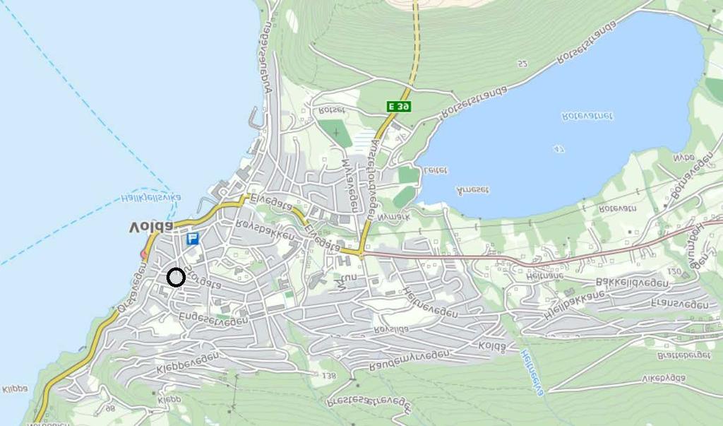 4 Skildring av planområdet 4.1 Lokalisering Planområdet ligg i Volda kommune, nærare bestemt på nedre Egset. Planområdet ligg i kort avstand til funksjonar i Volda sentrum.
