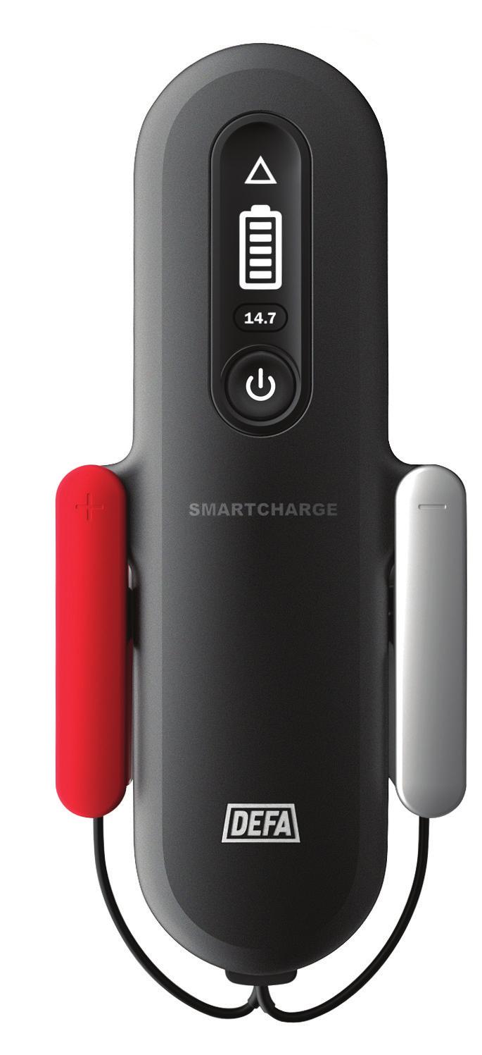 DEFA SmartCharge Verdens enkleste batterilader som lader ditt batteri enkelt og trygg. SmartCharge er en intelligent lader som gjør det enklere å lade batteriene.