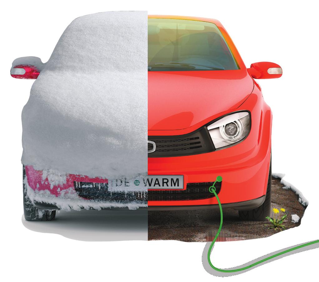 DEFA WarmUp Start hytteturen i en forvarmet og startvillig bil. STYR WARMUP MED MOBILEN, motta varsel hvis bilen startes eller flyttes, og lokaliser bilen i kart på mobilen.
