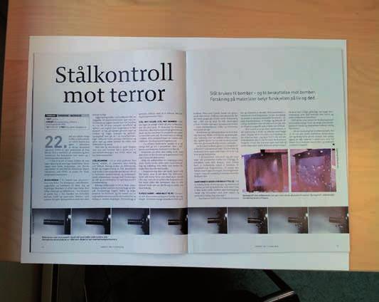 SIMLab Centre for Research-based Innovation Magazines/Newspapers/TV Gemini no. 1 2013 SIMLab s work on security related research was presented in an article in the research magazine Gemini.