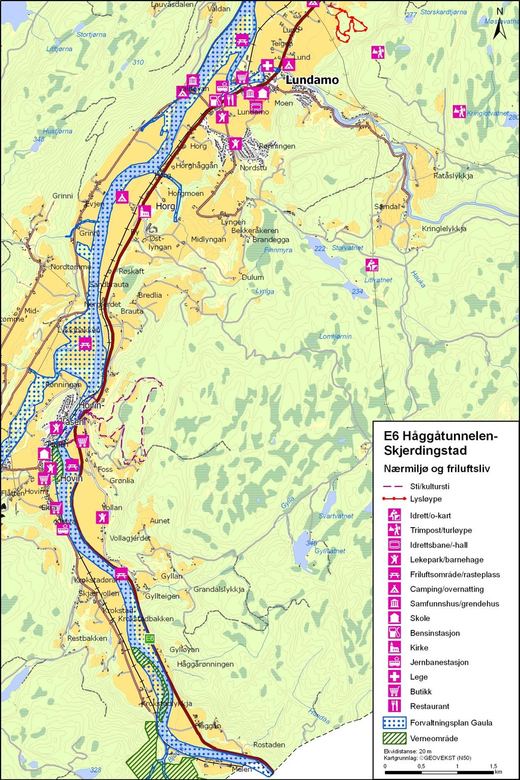 E6 Håggåtunnelen Skjerdingstad Figur 4-16: