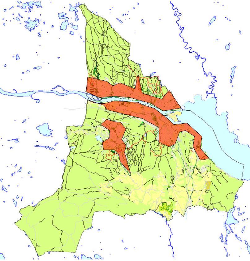 Nøkkeltall Drammen kommune 68 400 innbyggere Areal: 145 km2 Landareal: