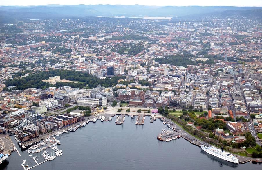1. Oslo kommune Grunnlagt år 1000 Christiania 1624-1925 Norges hovedstad fra 1814 Areal: