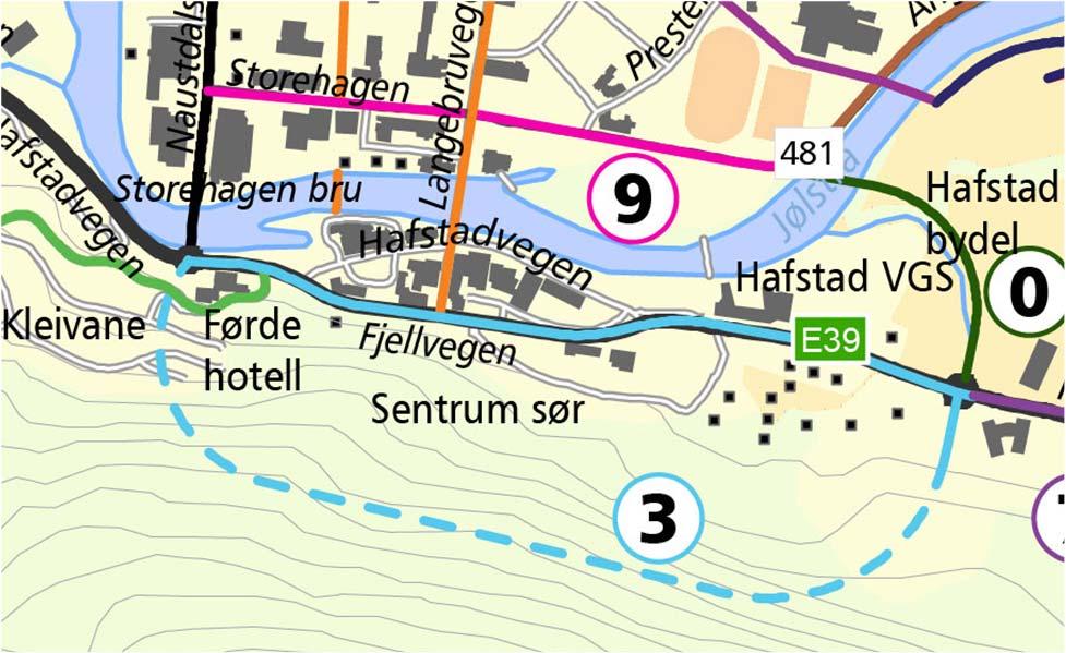 13 Øvrige tiltak I dette kapitlet gis det en kort gjennomgang av noen øvrige tiltak på bilvegnettet. Med unntak av envegskjøring i Angedalsveien er tiltakene beskrevet i silingsrapporten. 13.