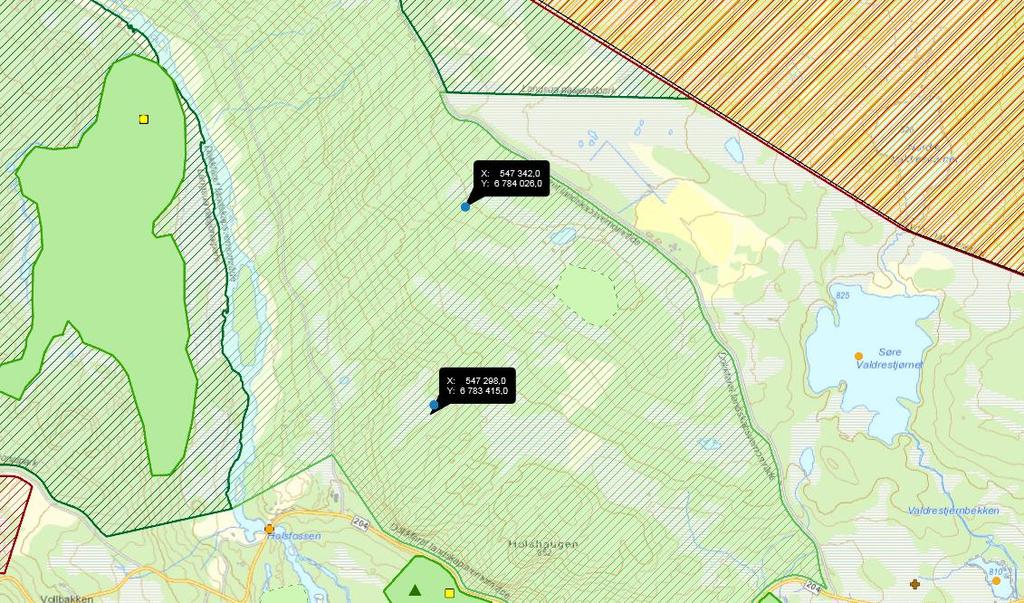 Naturtype: Gammelskog, lokal verdi Søknad om plassering av saltstein for elg 2015-2017 De søker om å få plassere viltsteiner her i perioden 2015 2017.