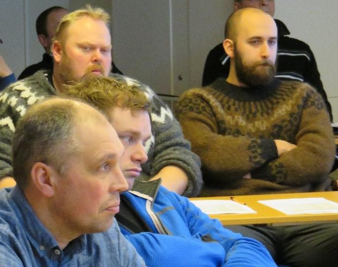 Bildene viser representanter fra Porsanger Bondelag som var med på årsmøtet i Finnmark Bondelag.
