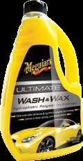 ULTIMATE WASH & WAX Tradisjonelle «Wash & Wax»- produkter skummer vanligvis lite, og gir lite glans og beskyttelse,