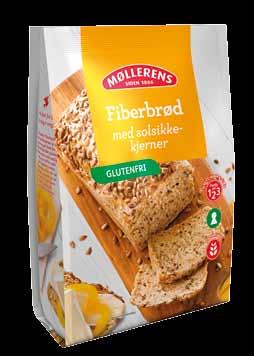 Disse produktene smaker som brød skal, og har derfor ikke den typiske glutenfrie smaken.