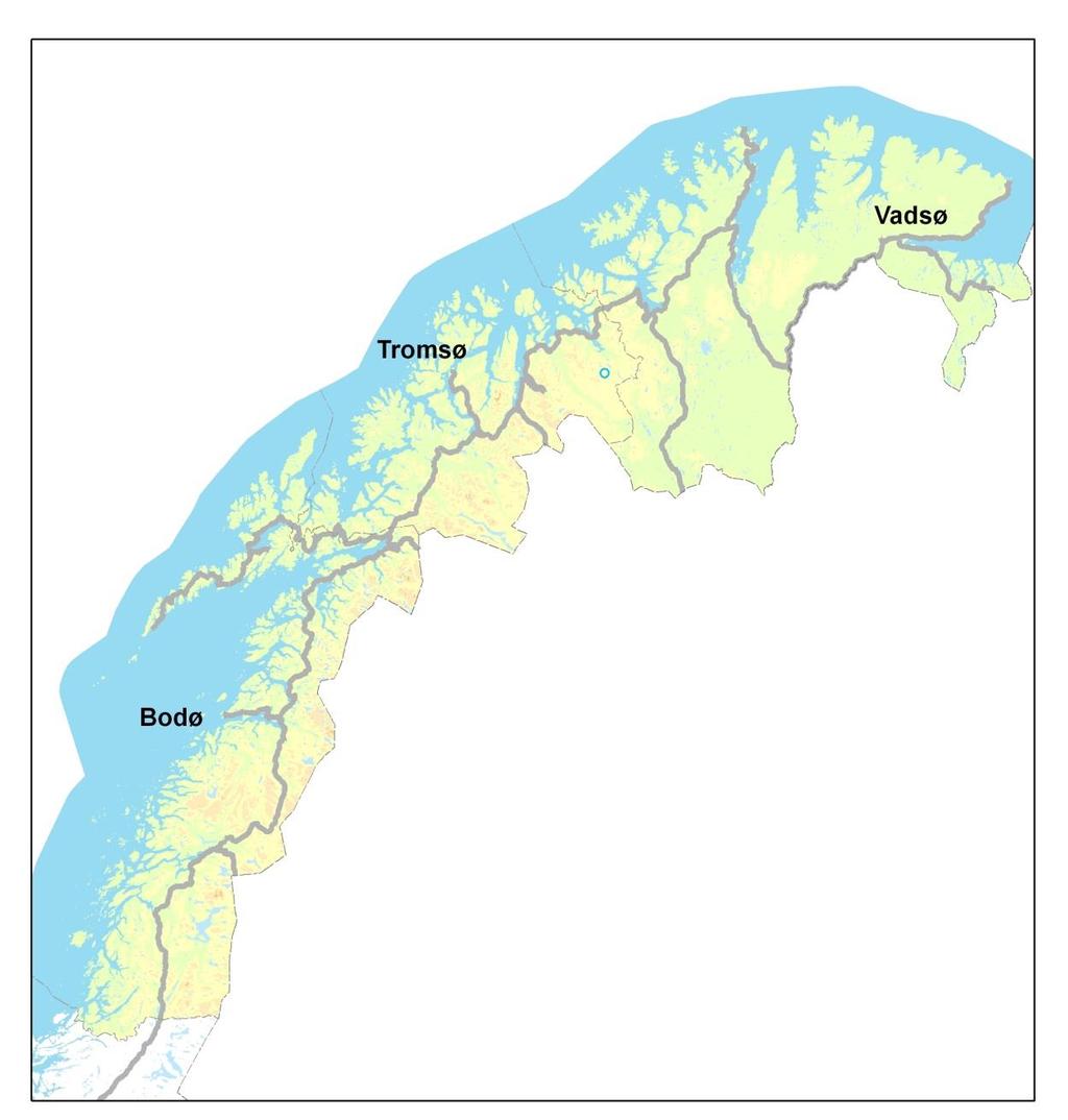 Større fylkesvegprosjekt i Region nord Fylkesvegprosjekt > 100 mill.kr Startet opp Fv98 Ifjordfjellet Oppstart 2014-2019?