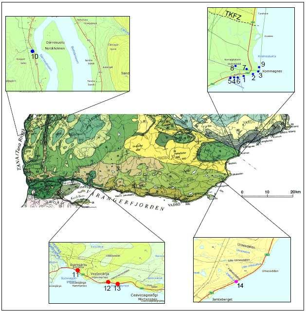 Kapittel 2 - Geologisk og tektonisk rammeverk Figur 2.