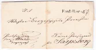 brev. Privat befordret brev fra Fredrikstad 9.11.1867 til Harlingen, Nederland. 17 skilling vinter rate.