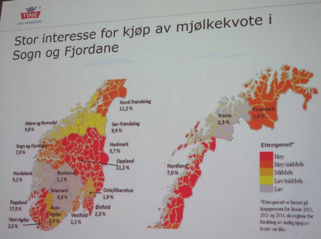 Han er sannsynlegvis den som kjenner mjølkeproduksjonsbruka på nordvestlandet best