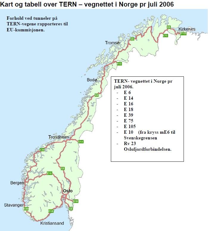 vegstrekning ble det derfor sjekket i Norges vegdatabank (NVDB) om det var noen kurver eller stigninger som tilfredsstilte disse kriteriene.