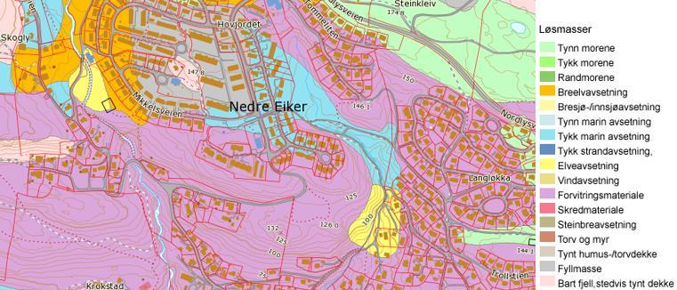 1 Innledning Multiconsult i Drammen ved siv.ing. geoteknikk Jimmie Ekbäck har på oppdrag fra Stigen AS utført geotekniske vurderinger for regulering av boligfelt ved Hovjordet i Krokstadselva, Nedre Eiker kommune.