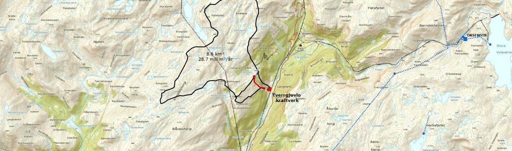 Utslipp av tunnelvann i anleggsfasen Side 1 av 6 1 INNLEDNING BKK planlegger bygging av et nytt småkraftverk i Teigdalen i Voss Kommune.