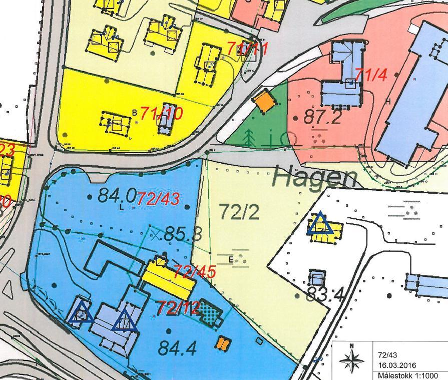 Arealføremålet i gjeldande reguleringsplan er hotell. Tiltaket må difor fyrst handsmast som ein dispensasjon frå reguleringsplanen.