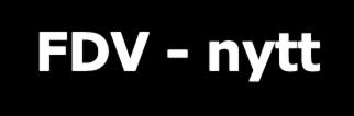 FDV - nytt Forenklinger i FDV-økonomi ble satt i gang i 2015 Endringer fra og med 2015 Utgangspunktet er at økonomien stort sett skal bli den samme for partene Kommunene defineres som