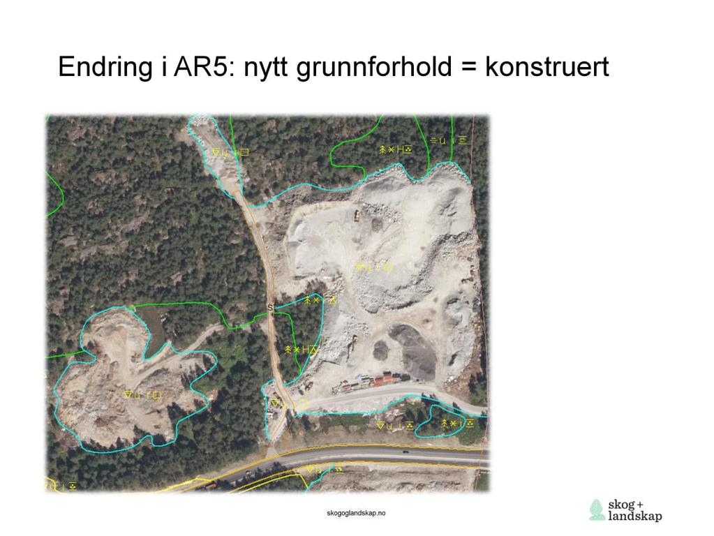 Nytt grunnforhold i AR5: konstruert (46).