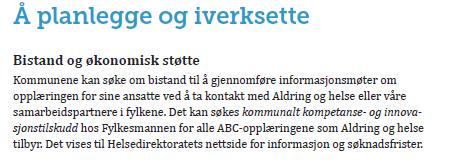 ABC n er på en måte både enkel og genial. Kunnskap er blitt tilgjengelig for mange.