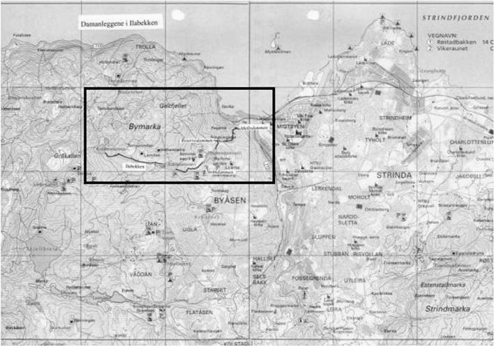 Vassdraget Ilabekken ligger i sin helhet i Trondheim kommune og betjener ca en femtedel av avrenningen fra Bymarka i Trondheim.