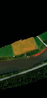 Potensial Det er et stort potensiale for bruk av droner til å kartlegge bunntopografien i elv.