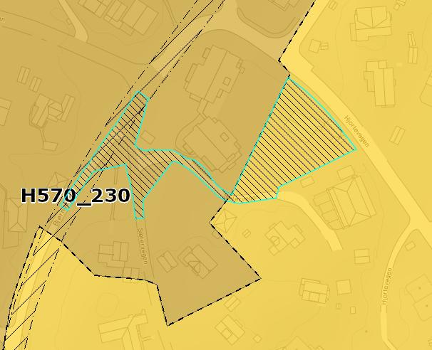 211 (planid:17160000), vedtatt i 2005, og overlapper delvis denne på grunn av et mindre avvik mellom plankart og planlagt tilkomstvei.