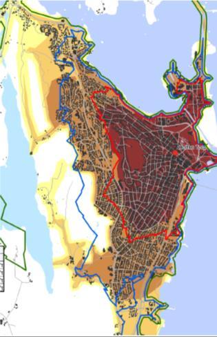 trafikkmengder, topografi, eksisterende infrastruktur, forventet influensområde m.