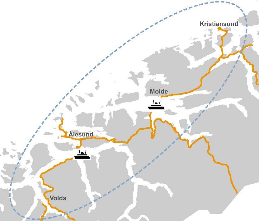 Opprustet og ferjefri E39 innen 2035 Utfordringer i