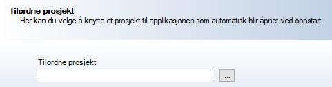 Hopp over «Tilordne prosjekt».