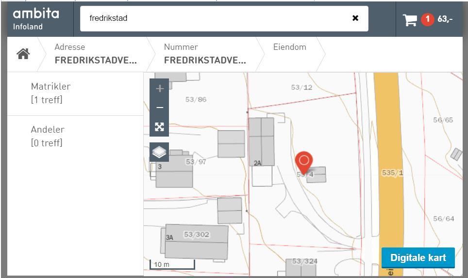 Søk på sted Du kan finne frem til et sted ved å søke på ulike stedsnavn.