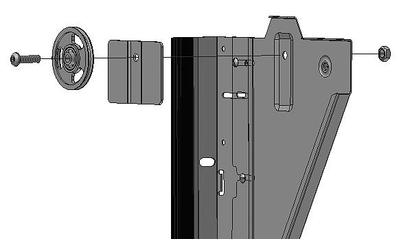 11.1 Montering av koblingsplate M10x35 mm m/mutter (Pose L-46)