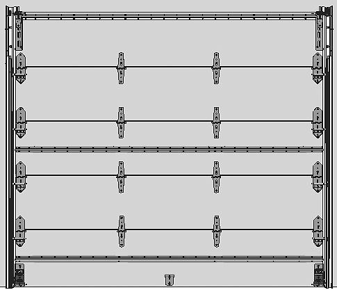 3 3 stk 6x30 mm treskrue (Pose L-04/L-71) 3 seksjon Midthengsel Sidehengsel Trinseholder nr. 2 2 seksjon Midthengsel Sidehengsel Trinseholder nr.