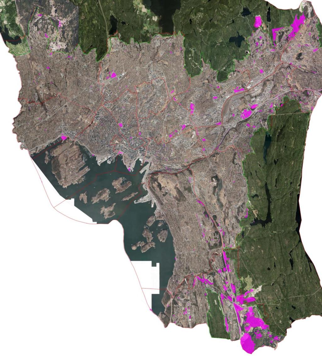 Oslo kommunes utviklingseiendommer Totalt ca.