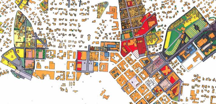 Side: 9 av 22 Figur 11 KDP sørøstre bydeler, revidert vedtatt 2007 Husk på Avhengig av konklusjoner for Vangsvegens møte med sentrumsringen (se kulepunkt under kommuneplanens arealdel), vil