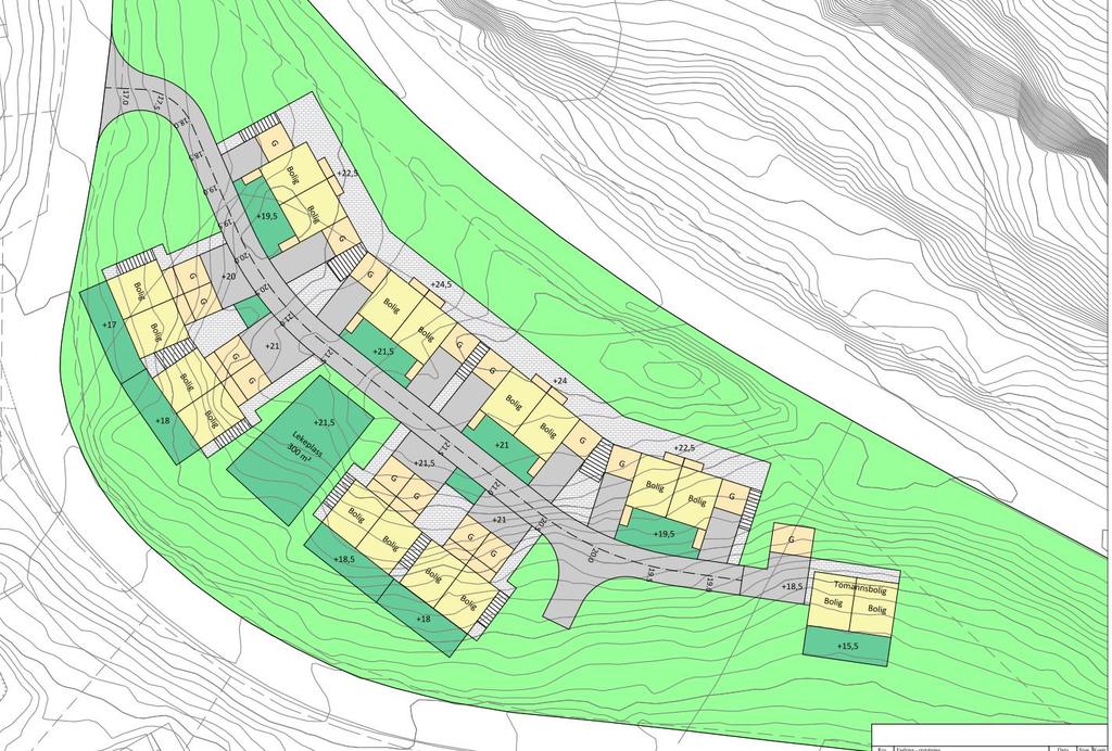 1 INNLEDNING Det utarbeides nå detaljregulering for Skarbekken B4, i Strand kommune (plan nr 11302012). Illustrasjonsplan er vist i figur 1. Rv 13, Ryfylkevegen går langs planområdet i nordøst.