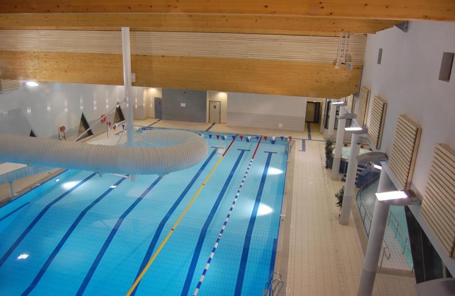 Nye svømmehaller annen bruk -80/90 tallet: sklier 90 tallet: bølgebasseng 90 tallet: motstrøms basseng 90