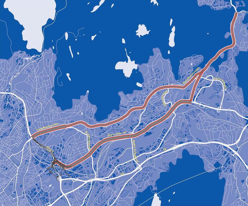 6. holdninger til bytransport T-bane, 9 avganger pr time til og fra sentrum i rushtiden Buss,