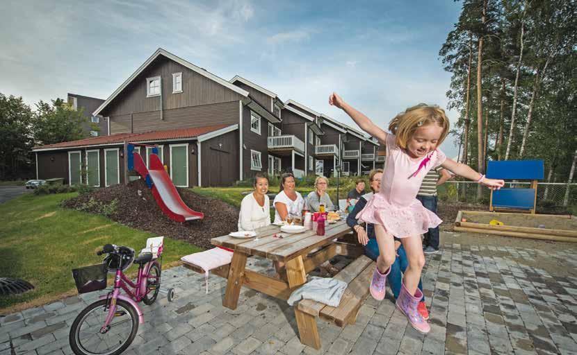 Beskrivelse av Arnebekktunet Trysilhus har tidligere bygget et populært prosjekt på Ormåsen i Øvre Eiker kommune.