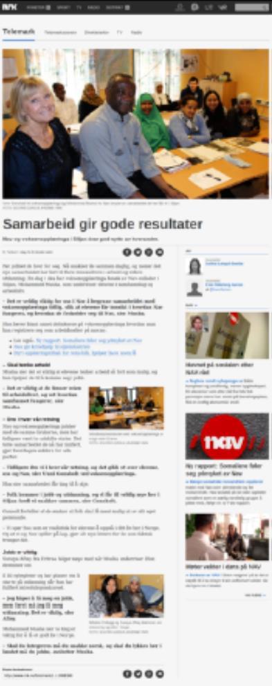 Samarbeid veien videre Behovet for økt samarbeid og handling bekreftes av: Dagens utfordringer og resultater Fremtidsbildet som tegnes Ved å sikre at den praktiske gjennomføringen av