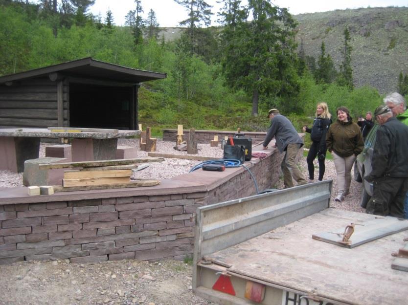 Ferdigstilling av hovedinnfallsport Storbekkåsen er hovedinnfallsporten til Fulufjellet nasjonalpark.