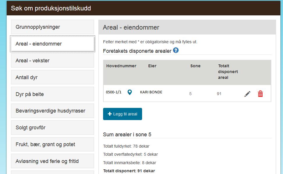 Søknaden del 2 (søknadsfrist 15.