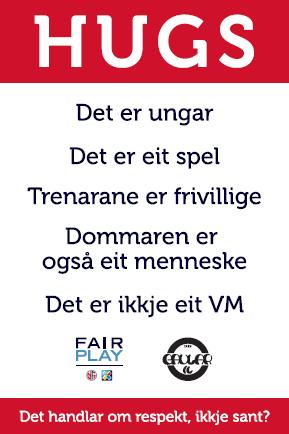 Fair play på NFF Sogn og Fjordane sine nettsider - https://www.fotball.