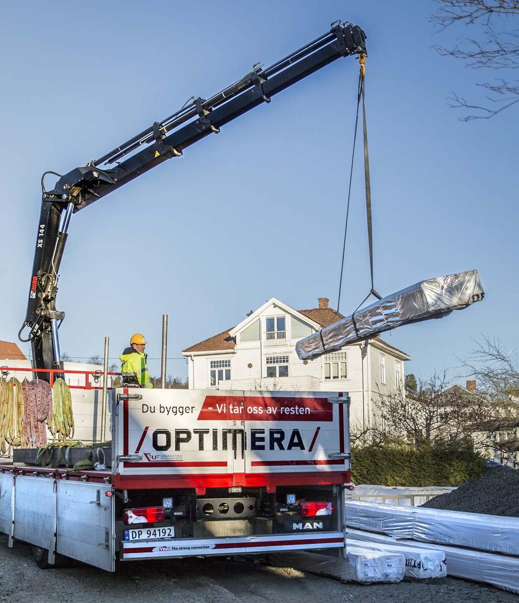 «Optimera har logistikkanlegg og byggevarehus over hele Norge.