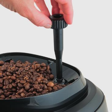Merk: Bruk reguleringsnøkkelen som følger med maskinen. Smaksforskjellen merkes etter uttak av 2-3 kaffekopper.