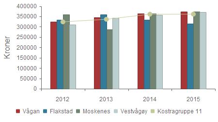 8.5. Netto driftsutgifter pleie og omsorg pr.