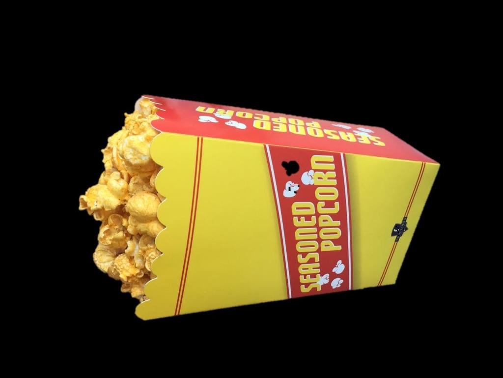 Etter 15 år erfaring i velsmakende snacks, kan vi nå stolt presentere popcorn i en helt ny dimensjon.