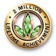 ACHIEVEMENT AWARD OG JUBILEUMSPINS 1 Million Lifetime Achievement Award 2 Million Lifetime Achievement Award 3 Million Lifetime Achievement Award 4 Million Lifetime Achievement Award 1 Million