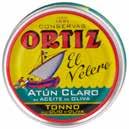Ortiz tunfisk hvit i olivenolje ØKO 112 g 30 8411320236000 181030 2068112 Ortiz tunfisk gulfinne i